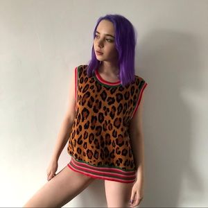 Comme des garçons Homme plus Cheetah Vest